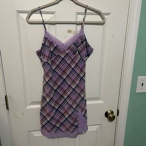 Trendy Lace Purple Bodycon Dress